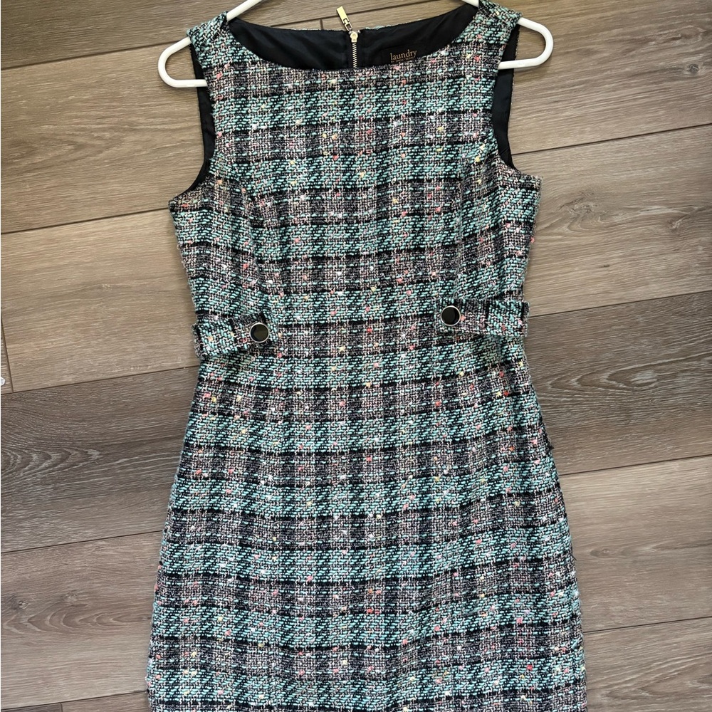 Laundry By Shelli Segal  Tweed Mini Dress 🌸